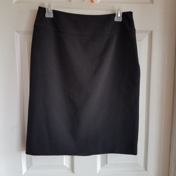 Black Suit Dressy Skirt - Picture 2 of 7